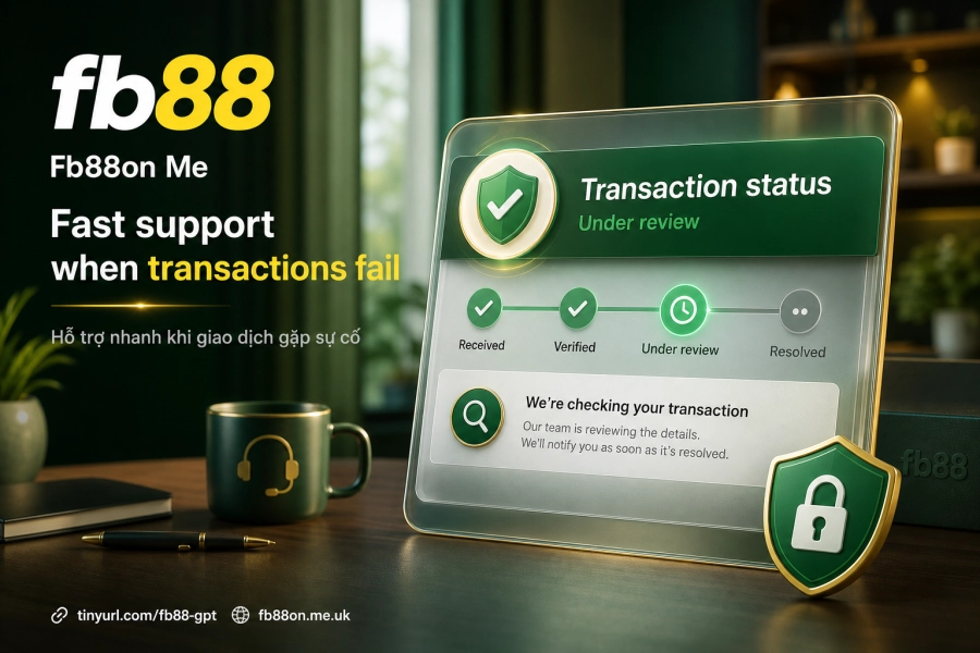 xử lý giao dịch nạp tiền Fb88 thất bại liên hệ hỗ trợ mã giao dịch