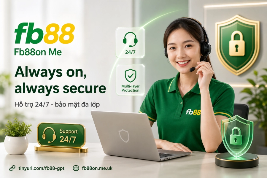 Hỗ trợ 24/7 và bảo mật tài khoản Fb88 qua đa kênh liên lạc