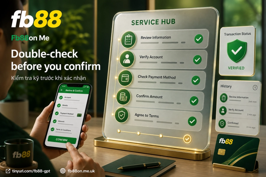lưu ý rút tiền Fb88 xác minh tài khoản điều kiện khuyến mãi